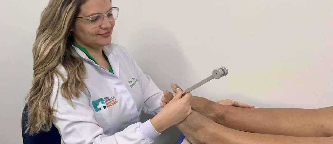CIDH previne amputações com educação em saúde e avaliação de neuropatia