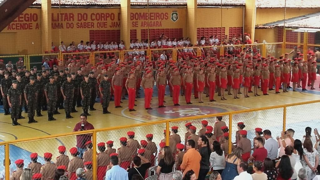 Colégio dos bombeiros no Ceará é destaque nas olimpíadas
