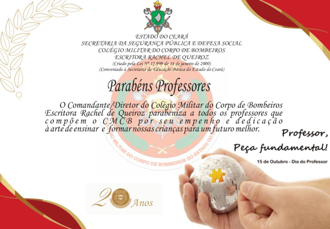Dia do professor CMCB
