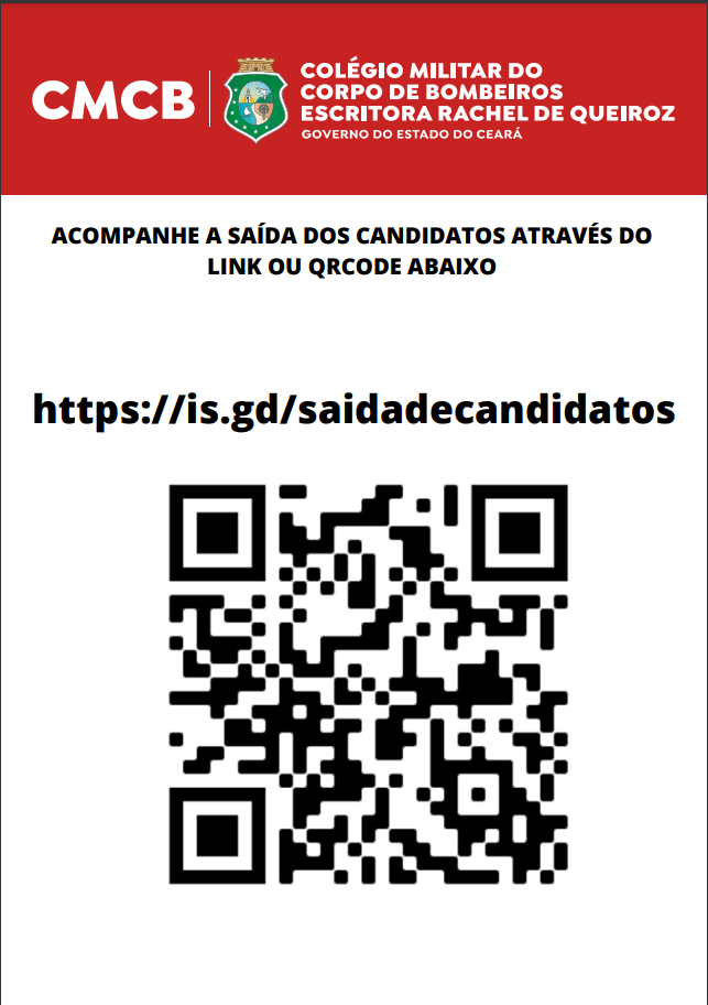 Acompanhamento da saída dos candidatos do 1º ano EF – Concurso 2021