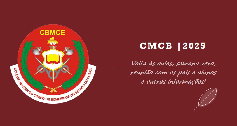 Colégio dos Bombeiros divulga a primeira agenda pedagógica 2025
