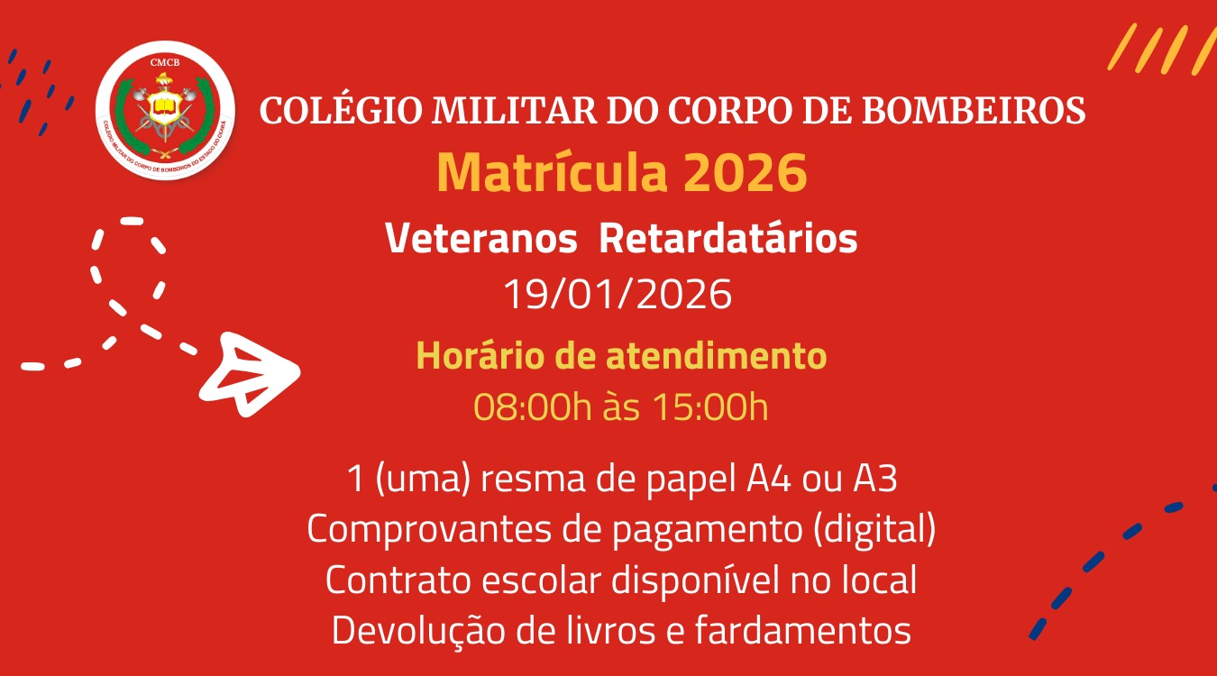 CMCB – Matrícula dos veteranos remanescentes