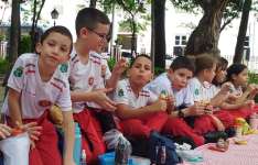 Alunos do 3º ano exploram história de Fortaleza em aula de campo