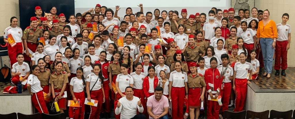Colégio dos Bombeiros recebe palestra sobre o Estatuto da Criança e do Adolescente para alunos do 6º ano