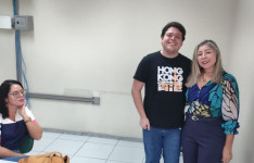 João Davi, do Pirambu a Hong Kong, retorna ao Colégio dos Bombeiros