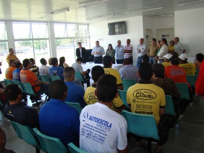 Inaugurada Sala dos Instrutores na área de exame de prática de direção do DETRAN-CE
