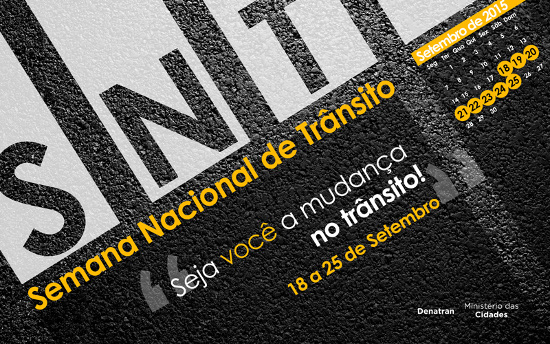 DETRAN desenvolverá ações de educação durante a Semana Nacional do Trânsito