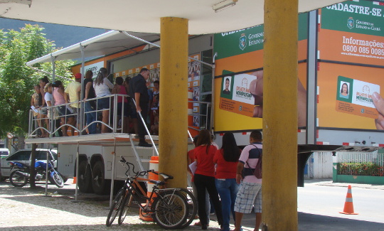 Unidade mï¿½vel do Bilhete ï¿½nico Metropolitano comeï¿½a cadastramento em Maranguape