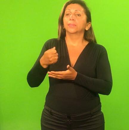 Cris Farias - Intérprete de Libras