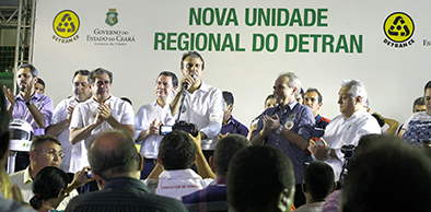 Governador entrega 13ª unidade regional do Detran em Baturité