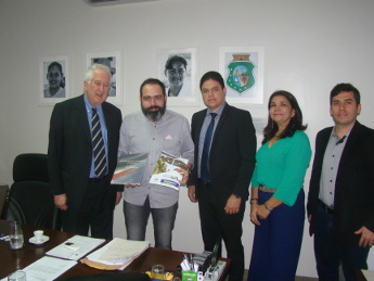 Abramet visita Detran e planeja o XIII congresso no Ceará, em 2019