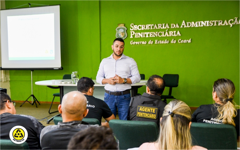 Escola de Educação para o Trânsito do Ceará realiza capacitação inédita para agentes penitenciários