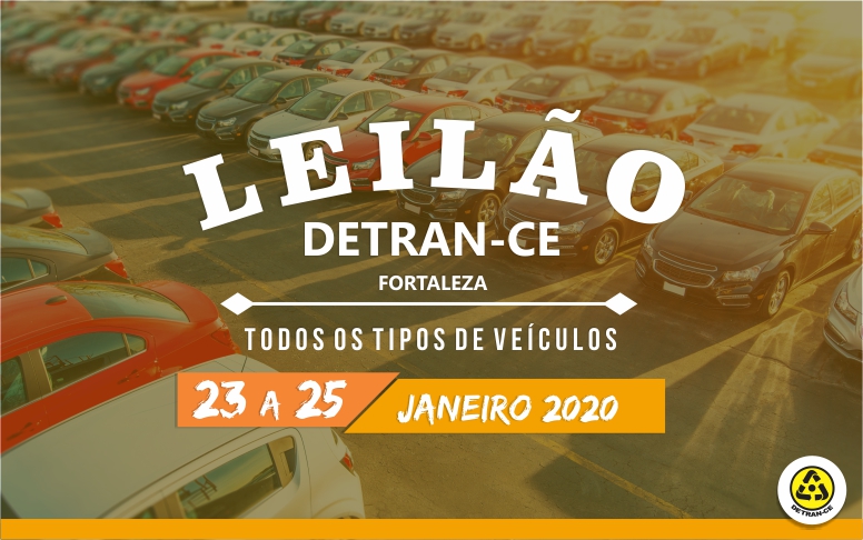 Detran-CE realiza primeiro Leilão de Veículos de 2020