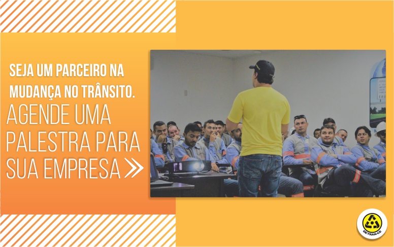 Detran oferece palestras gratuitas para empresas e instituições