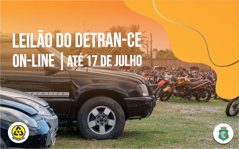 DETRAN-CE realiza segundo leilão virtual