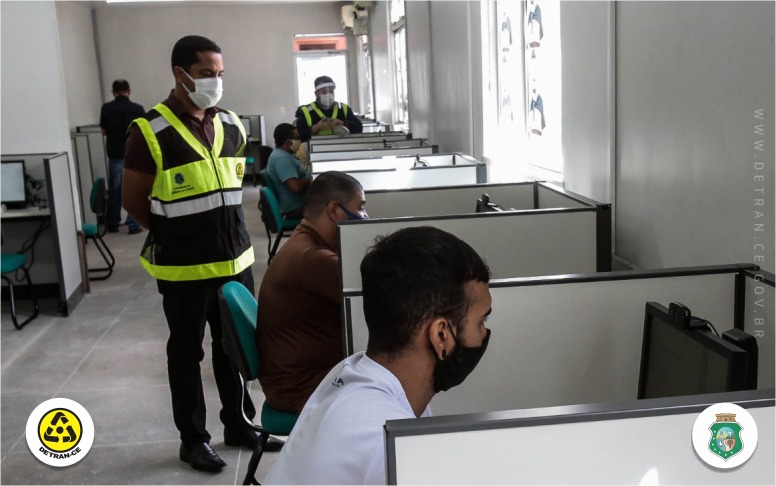 Detran-CE intensifica realização de exames teóricos em postos da Capital