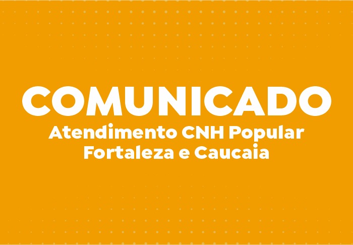 COMUNICADO – CNH Popular