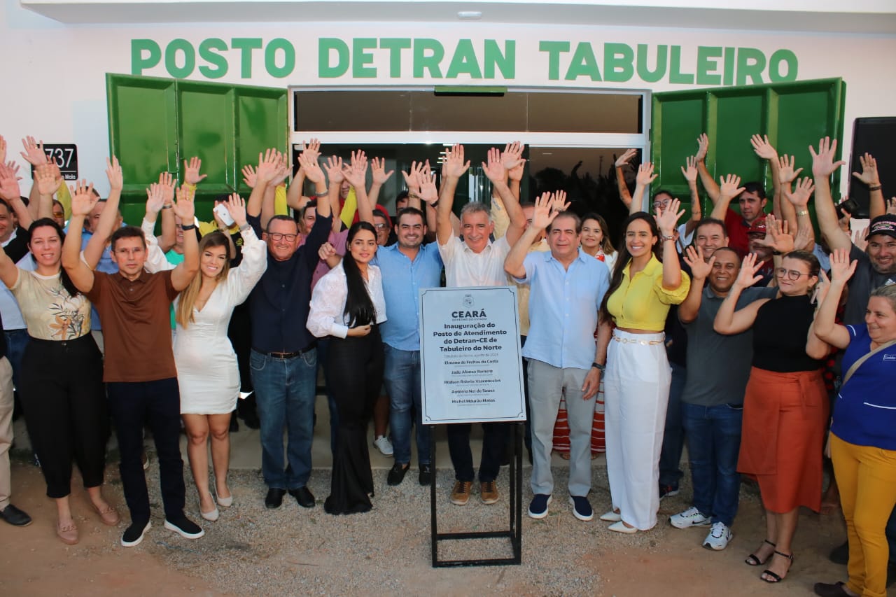 Governo do Ceará entrega novo posto do Detran em Tabuleiro do Norte