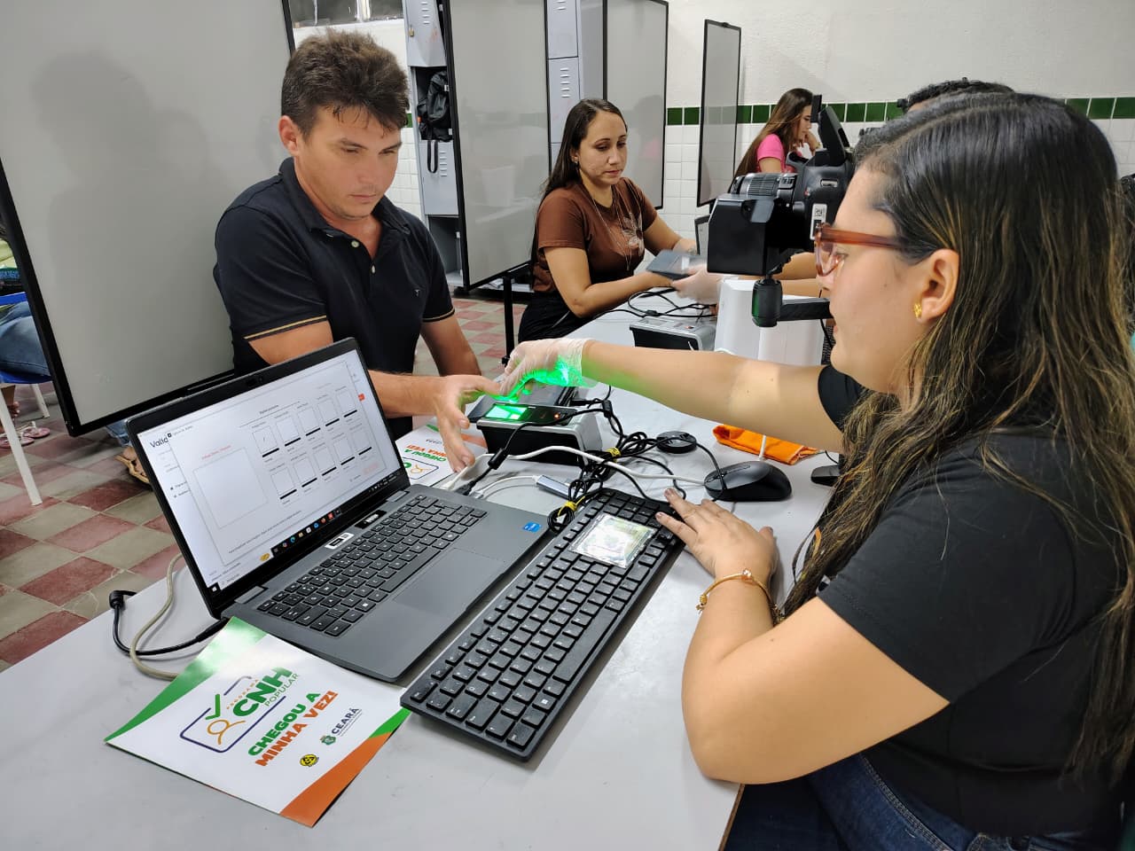Detran-CE atende candidatos da CNH Popular em cinco municípios nos dias 25 e 26 de abril