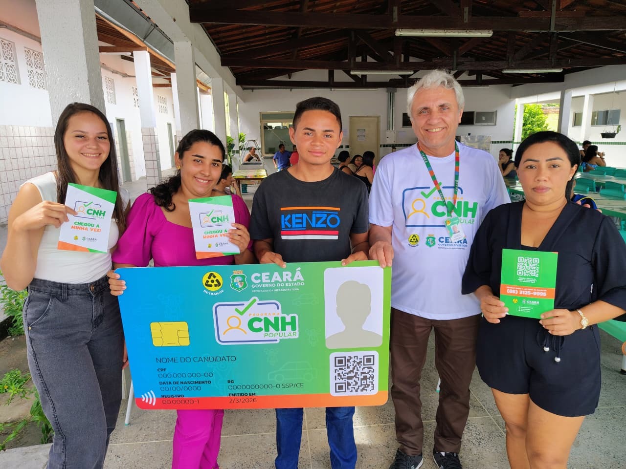 Detran-CE realiza atendimento da CNH Popular em mais 10 municípios entre os dias 6 e 7 de junho