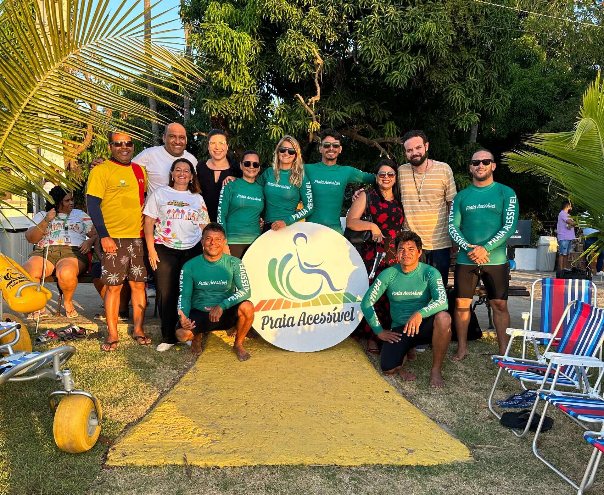 Reinauguração da Estação Praia Acessível de Paracuru leva serviço a novo local no município