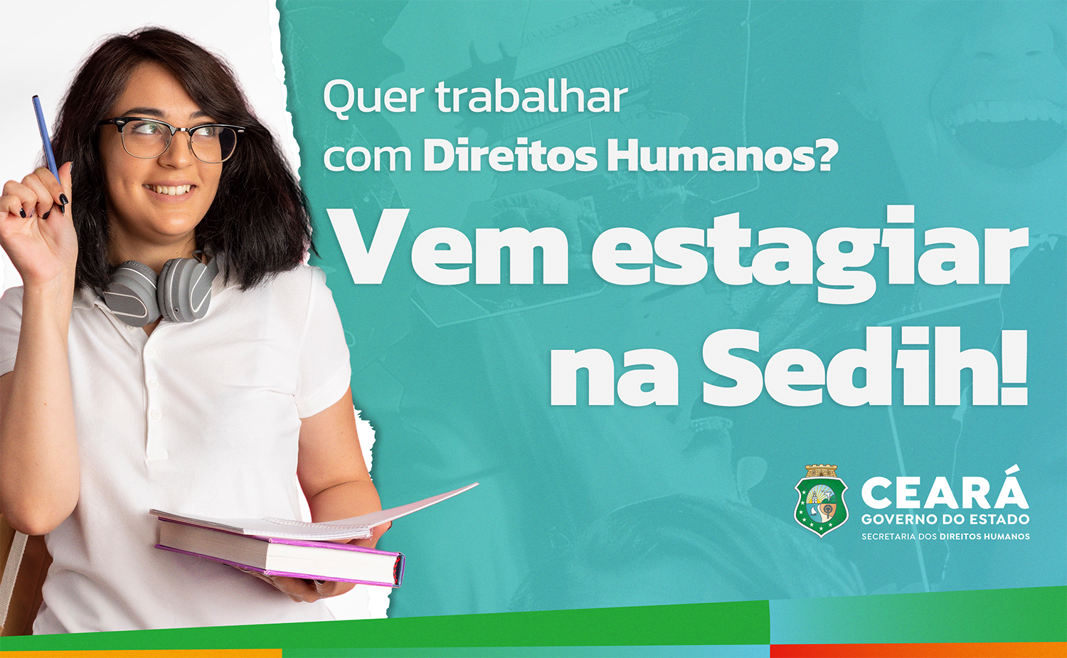 Resultado da seleção de estagiários para a Secretaria dos Direitos Humanos foi homologado e publicado no DOE