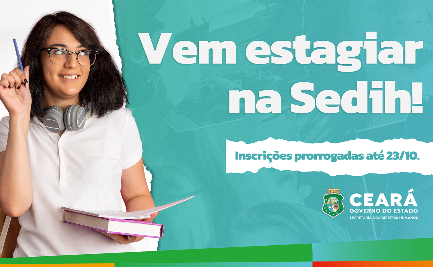 Sedih prorroga seleção para estágio de nível superior com vagas em diversas áreas até o dia 23 de outubro