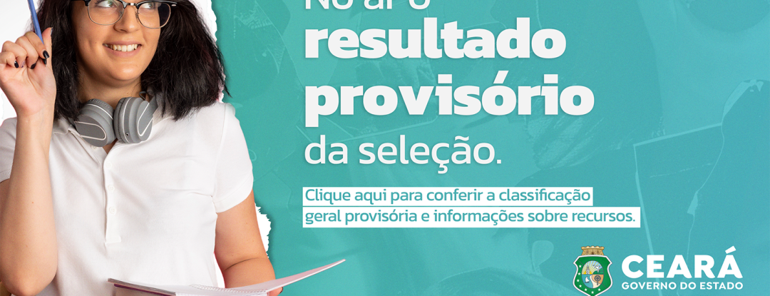 Estágio: Sedih divulga resultado provisório de seleção e prazo para recursos