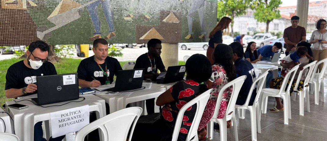 Sedih realizou ação integrada de atendimento a refugiados indígenas Warao em Fortaleza