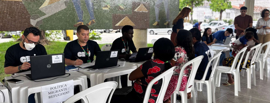 Sedih realizou ação integrada de atendimento a refugiados indígenas Warao em Fortaleza