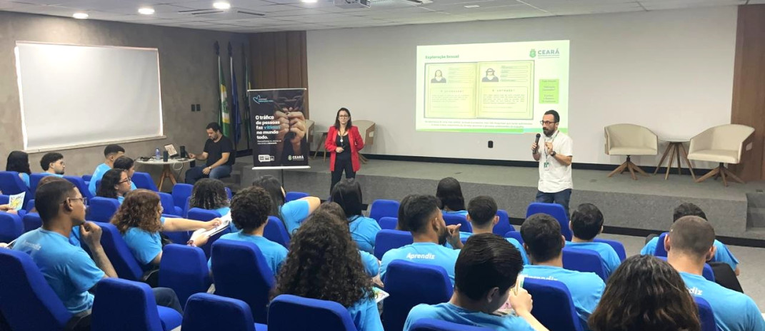 Sedih promoveu palestra sobre prevenção ao tráfico de pessoas para jovens da Rede Cidadã