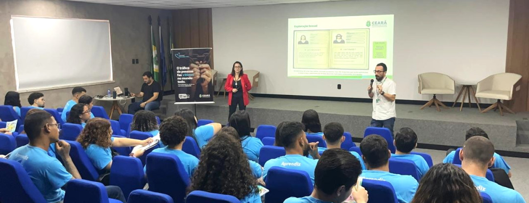 Sedih promoveu palestra sobre prevenção ao tráfico de pessoas para jovens da Rede Cidadã
