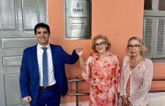 Sedih instalou segunda placa do projeto Lugares de Memória na Faculdade de Direito da UFC