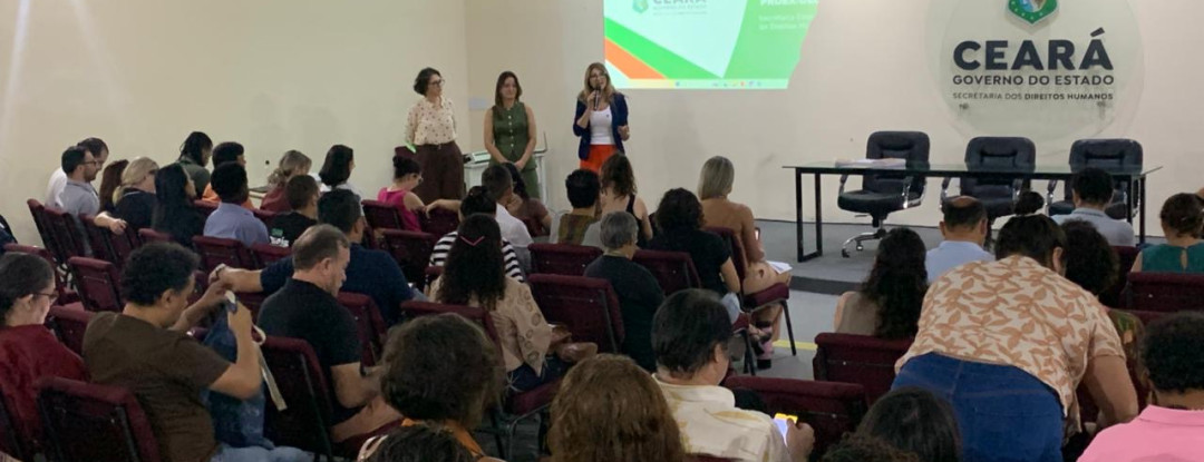 Sedih promove encontro com UECE para fortalecer cooperação em políticas de direitos humanos