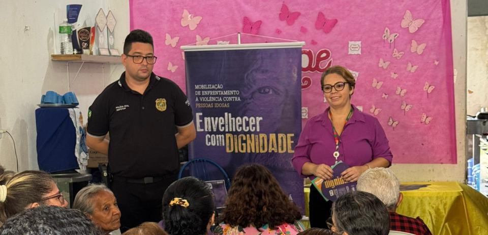 Junho Violeta: Sedih promove evento de orientação para pessoas idosas em Fortaleza