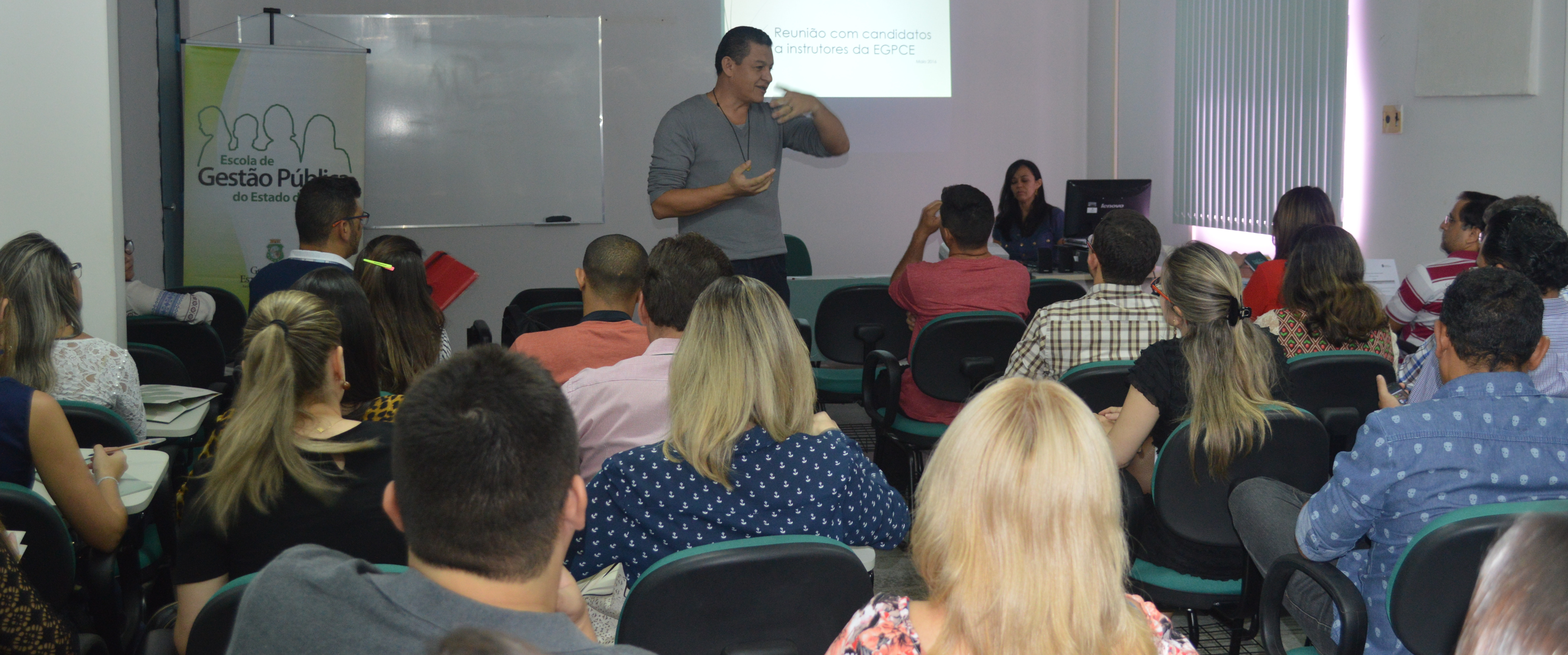 Escola de Gestão Pública acolhe novos instrutores para orientações pedagógicas e administrativas