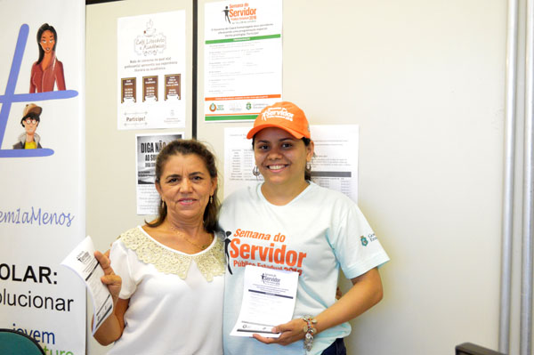 Ação de divulgação da Semana do Servidor 2016 movimenta Secretarias