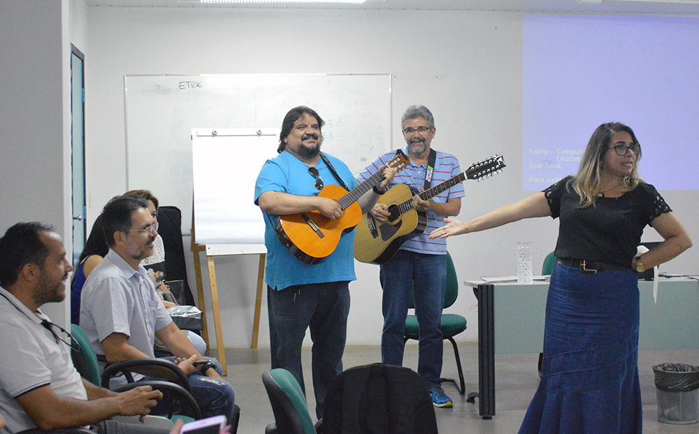 Música e colaboração marcam encerramento do curso sobre Gestão do Conhecimento