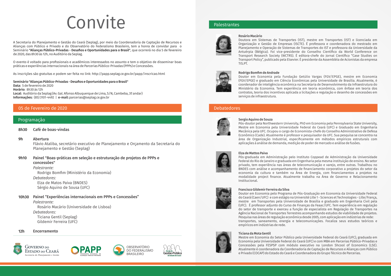 Seminário debate desafios e oportunidades em Alianças Público-Privadas