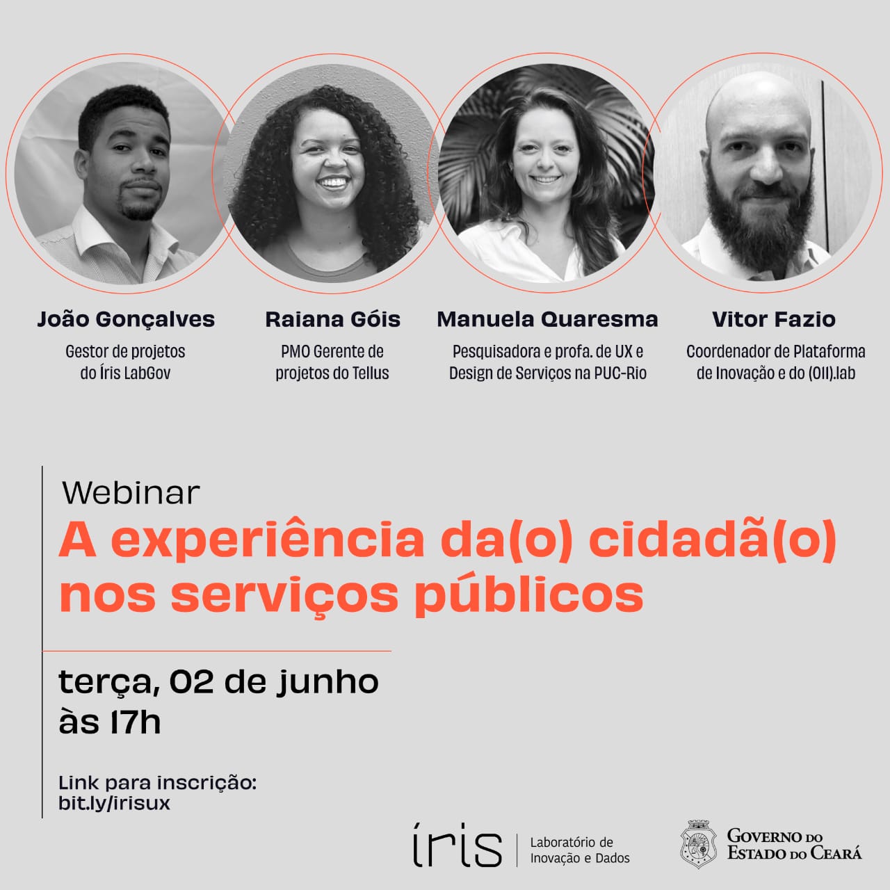 #IrisLabGov – A experiência da(o) cidadã(o) nos serviços públicos