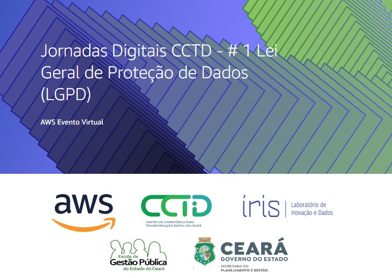 Jornadas Digitais CCTD – Palestra: Lei Geral de Proteção de Dados (LGPD)