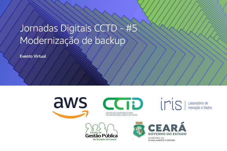 Jornadas Digitais CCTD – #5 Modernização de backup