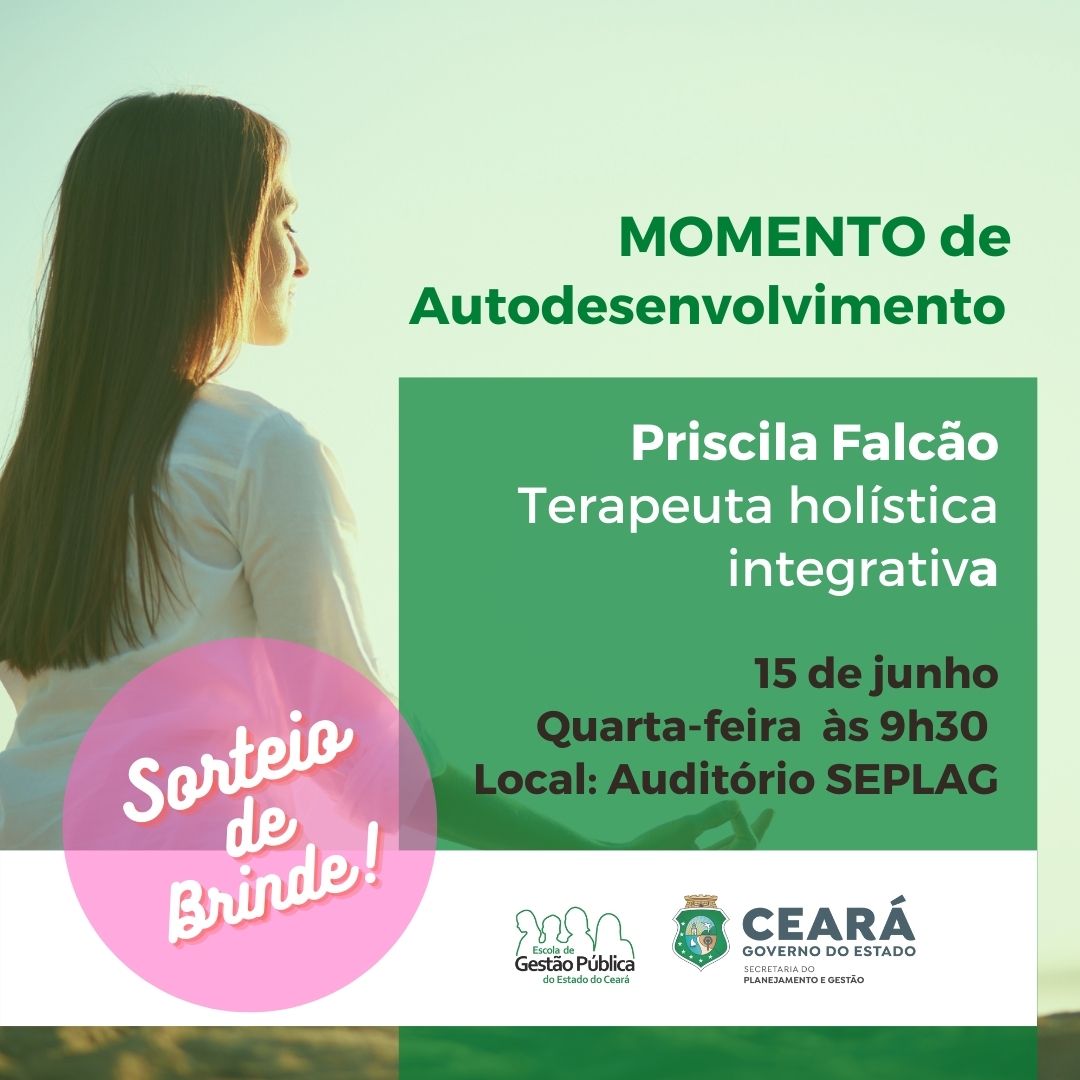 EGPCE realizará momento de autodesenvolvimento para servidores estaduais