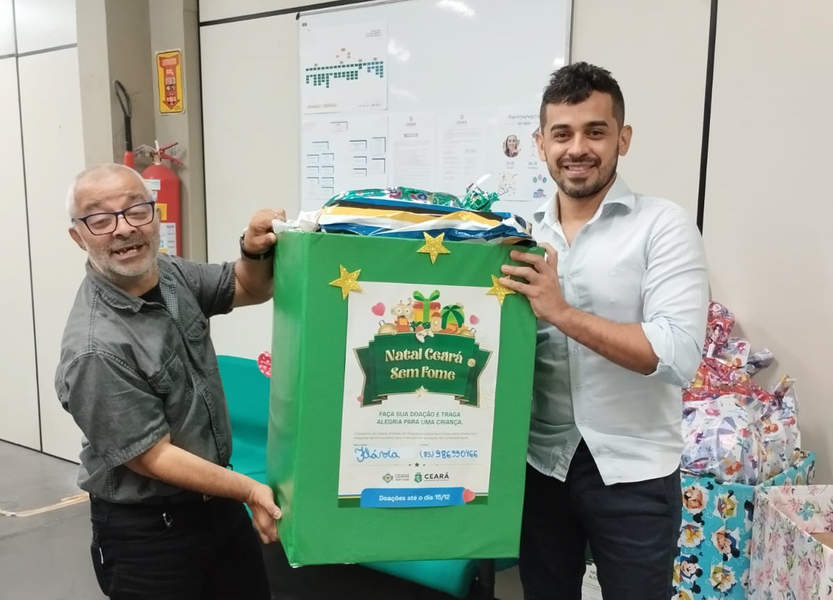 EGPCE participa de campanha Natal Ceará Sem Fome
