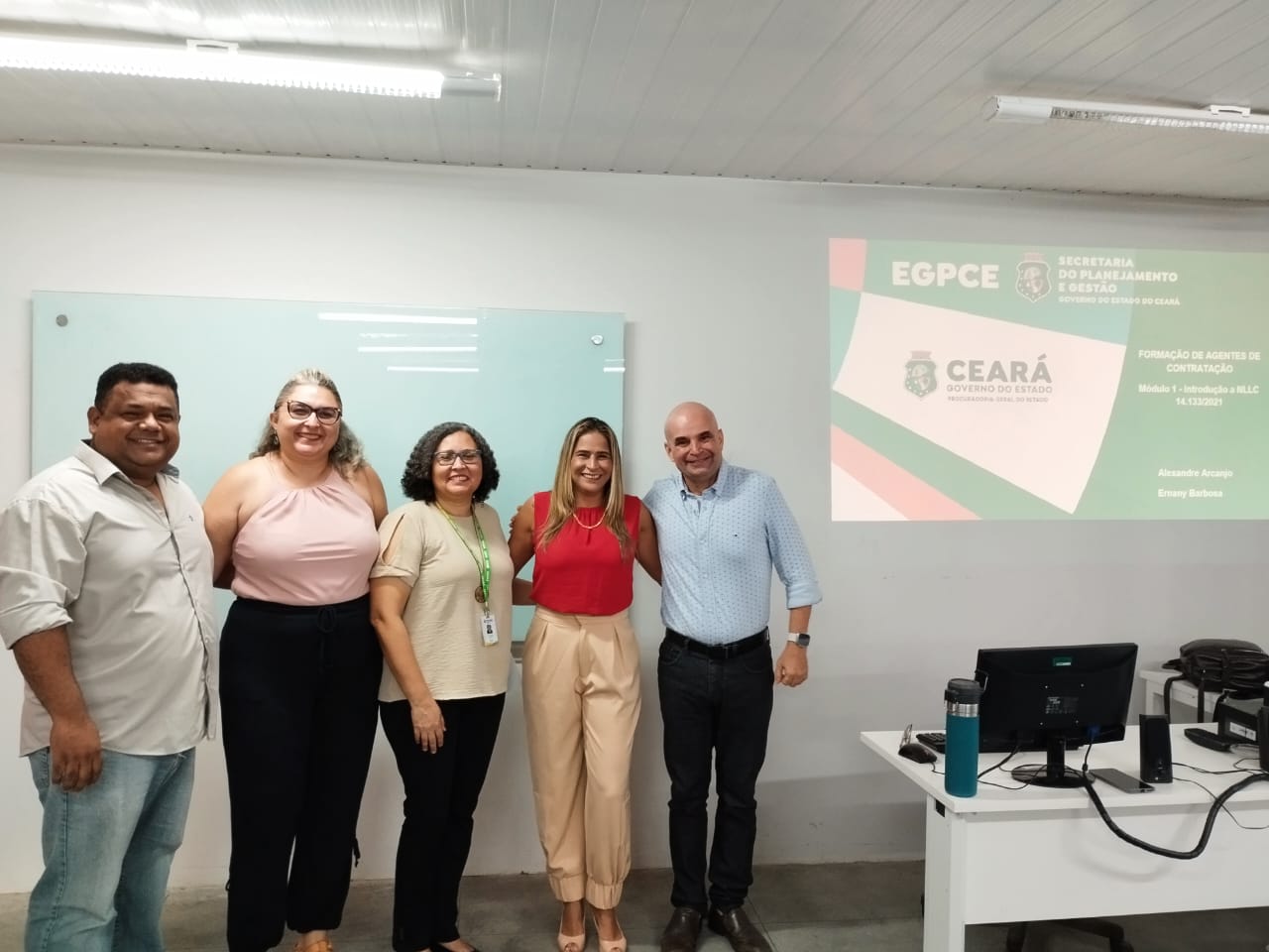 PGE, em parceria com a EGPCE, promove curso de Formação de Agentes de Contratação