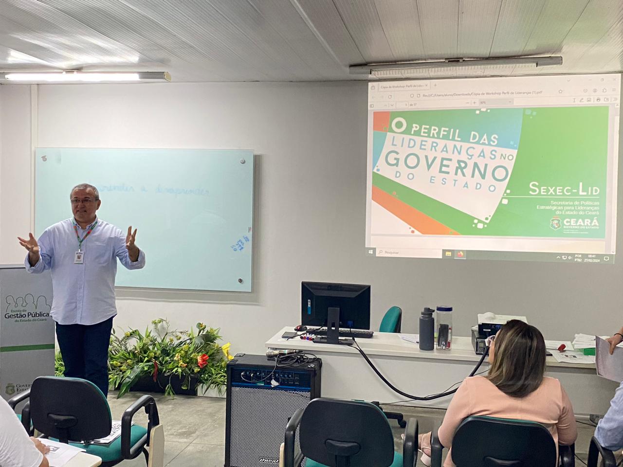 Seplag, por meio da Sexec-Lid, em parceria com a EGPCE, realiza Workshop Análise Pesquisa de Liderança