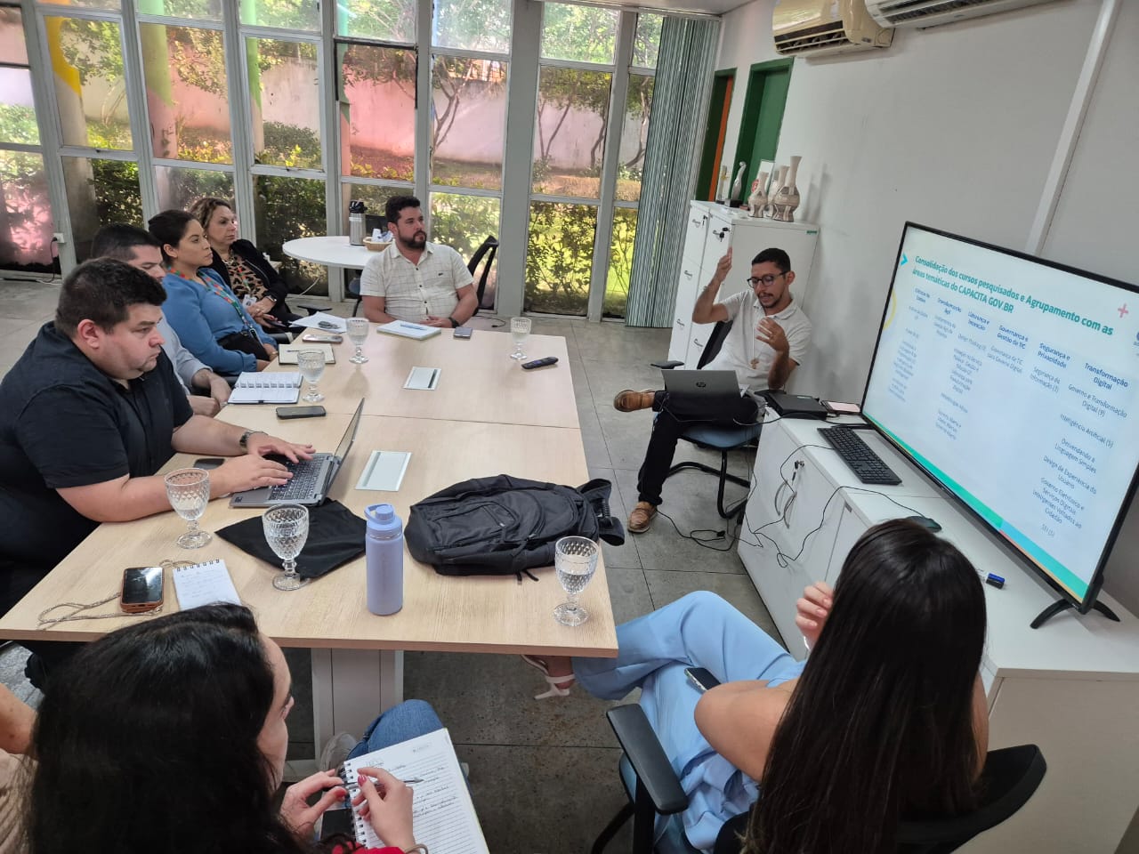 EGPCE E Seplag discutem participação em iniciativas de transformação digital