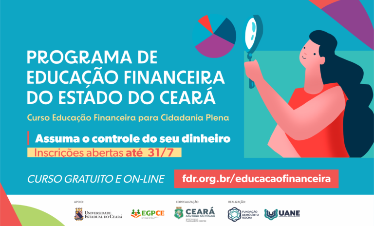 Inscrições para curso gratuito sobre educação financeira seguem até 31 de julho