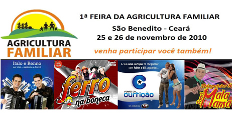 1ª Feira da Agricultura Familiar de São Benedito