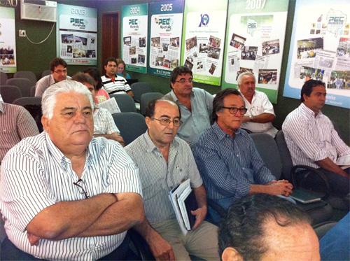 Presidente da Ematerce na reunião do Agropacto na Faec
